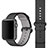 Tela Correa De Reloj Pulsera Eslabones para Apple iWatch 2 42mm Negro