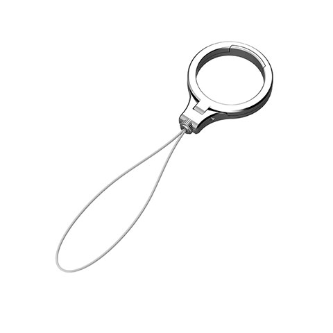 Acollador Cordon Lanyard con Anillo R05 Plata