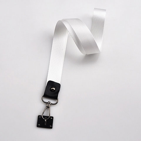 Acollador Cordon Lanyard K09 Blanco