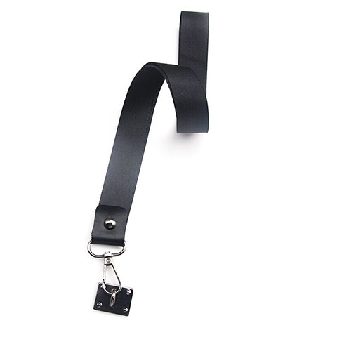 Acollador Cordon Lanyard K09 Negro