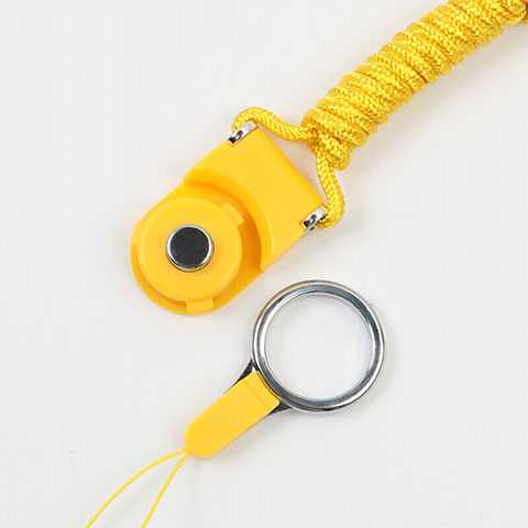 Acollador Correa de Cuello Cordon Lanyard Amarillo