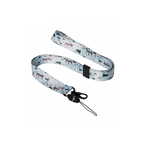 Acollador Correa de Cuello Cordon Lanyard K02 Gris