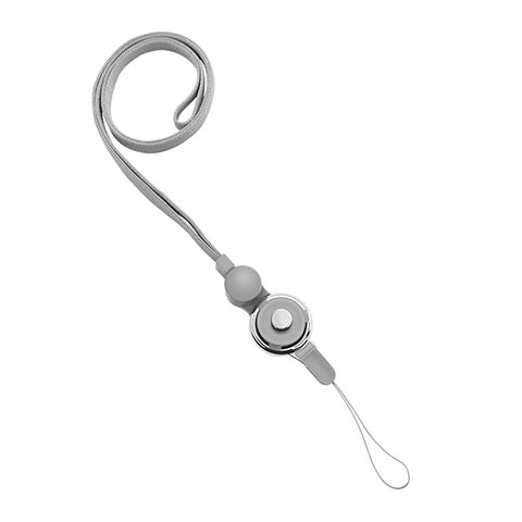 Acollador Correa de Cuello Cordon Lanyard N04 Gris