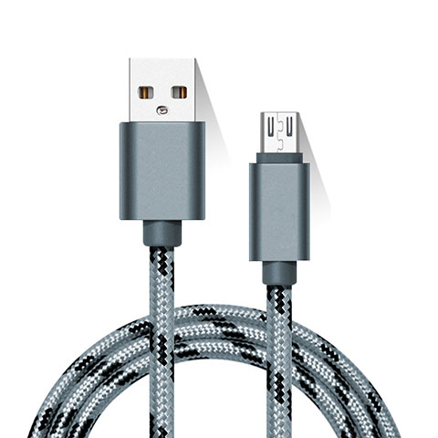 Cable Micro USB Android Universal M01 Gris