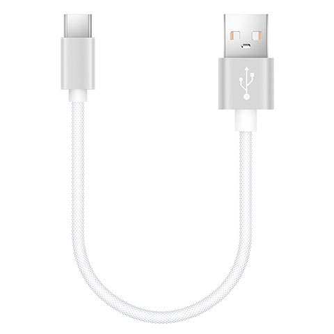 Cable Type-C Android Universal 20cm S02 Blanco