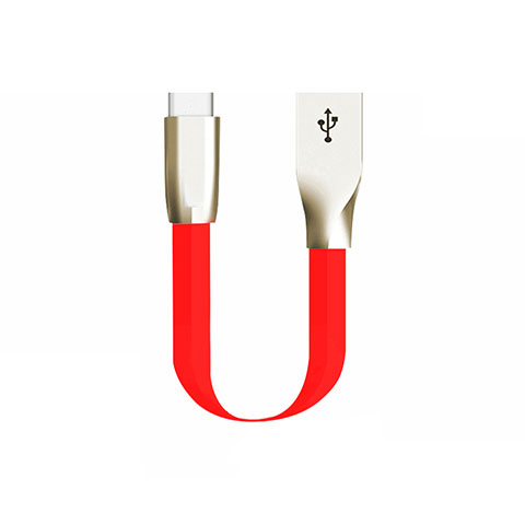Cable Type-C Android Universal 30cm S06 Rojo
