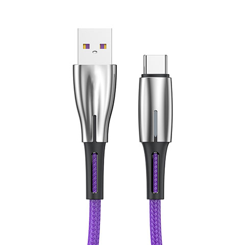 Cable Type-C Android Universal T12 Morado