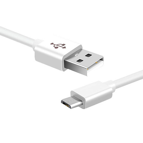 Cable USB 2.0 Android Universal A02 Blanco