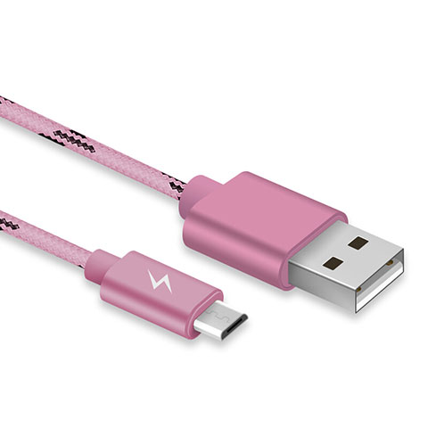 Cable USB 2.0 Android Universal A03 Oro Rosa