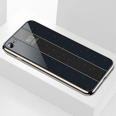 Carcasa Bumper Funda Silicona Espejo M01 para Apple iPhone 6 Plus Negro