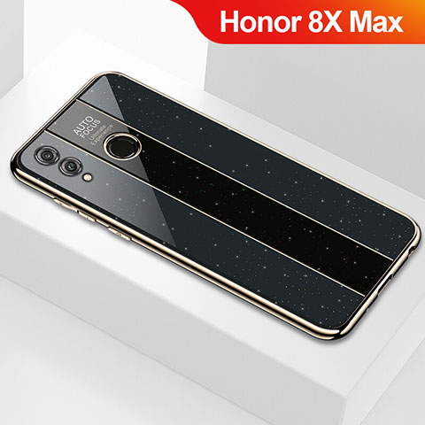Carcasa Bumper Funda Silicona Espejo M01 para Huawei Honor 8X Max Negro