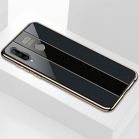 Carcasa Bumper Funda Silicona Espejo M01 para Huawei P30 Lite New Edition Negro