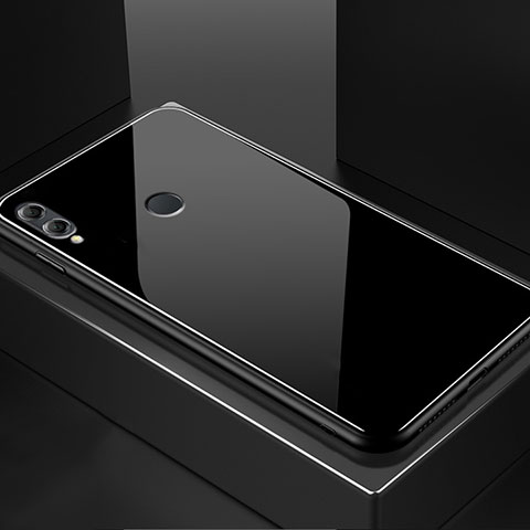 Carcasa Bumper Funda Silicona Espejo M02 para Huawei Honor 8X Negro