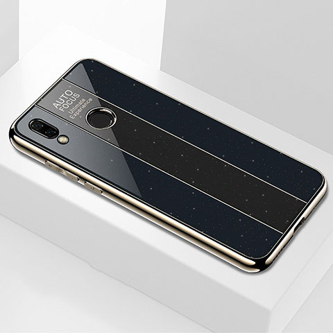 Carcasa Bumper Funda Silicona Espejo M03 para Huawei P20 Lite Negro