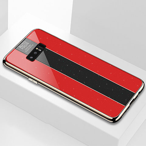 Carcasa Bumper Funda Silicona Espejo M03 para Samsung Galaxy Note 8 Rojo