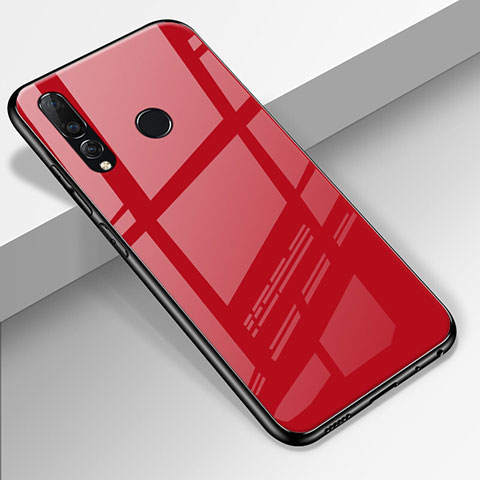 Carcasa Bumper Funda Silicona Espejo para Huawei Enjoy 9s Rojo