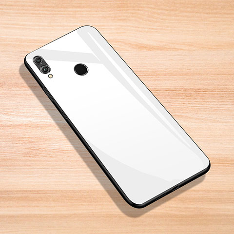 Carcasa Bumper Funda Silicona Espejo para Huawei Honor 8X Max Blanco