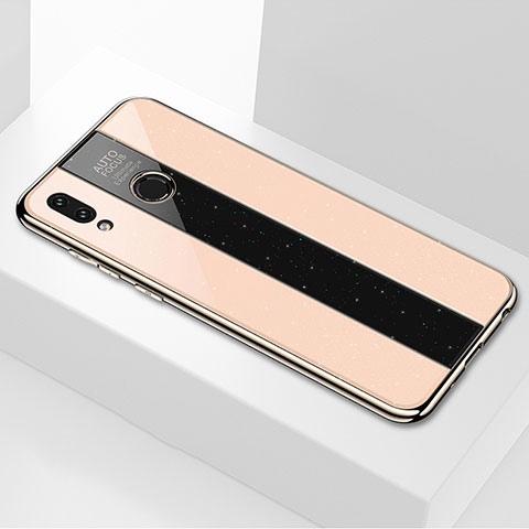 Carcasa Bumper Funda Silicona Espejo para Huawei Honor 8X Oro
