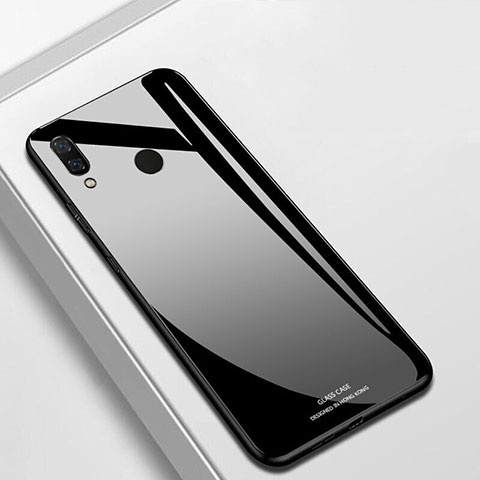 Carcasa Bumper Funda Silicona Espejo para Huawei Nova 3i Negro