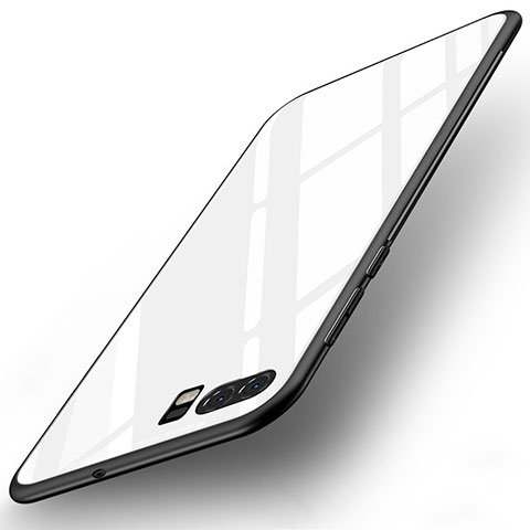 Carcasa Bumper Funda Silicona Espejo para Huawei P10 Blanco