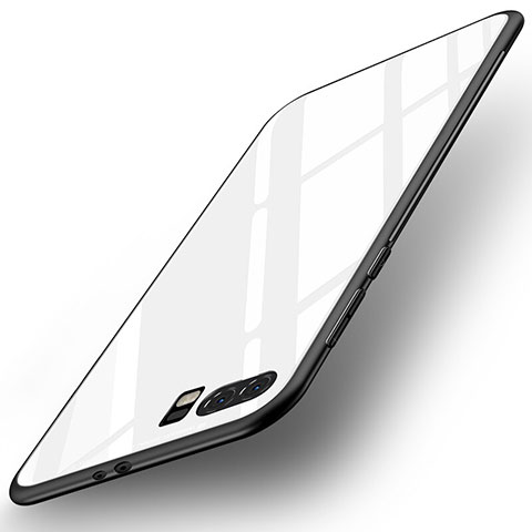 Carcasa Bumper Funda Silicona Espejo para Huawei P10 Plus Blanco
