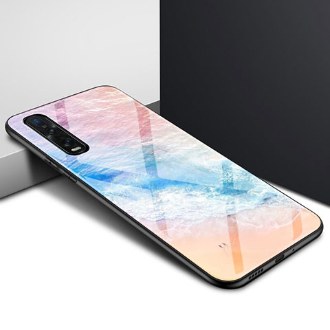 Carcasa Bumper Funda Silicona Espejo para Oppo Find X2 Pro Vistoso