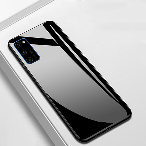 Carcasa Bumper Funda Silicona Espejo T01 para Huawei Honor View 30 5G Negro