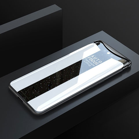 Carcasa Bumper Funda Silicona Espejo T01 para Oppo Find X Blanco