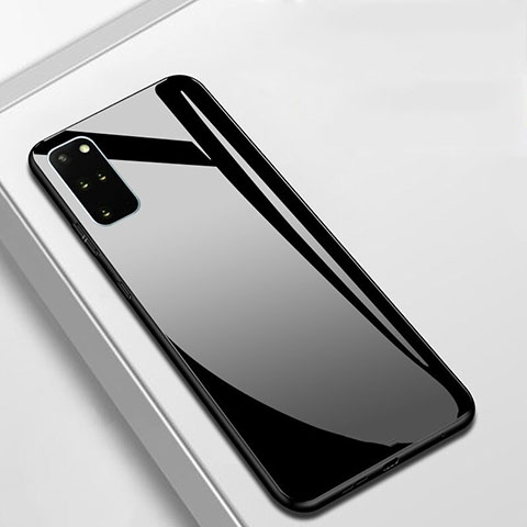 Carcasa Bumper Funda Silicona Espejo T01 para Samsung Galaxy S20 Plus 5G Negro