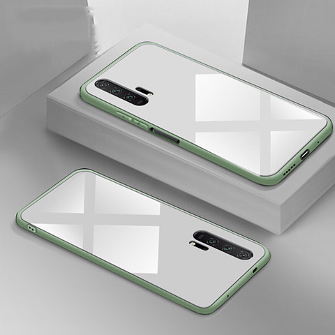 Carcasa Bumper Funda Silicona Espejo T02 para Huawei Honor 20 Pro Blanco