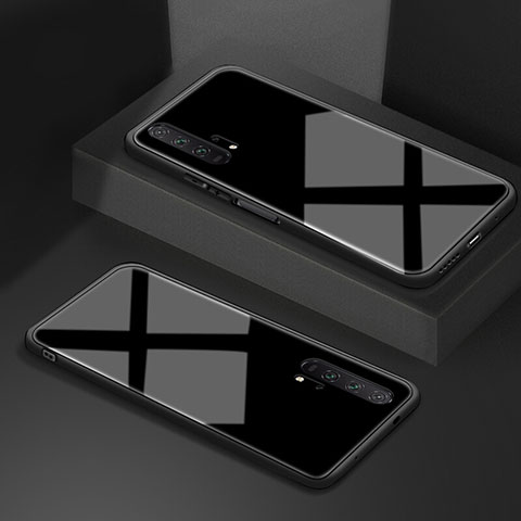Carcasa Bumper Funda Silicona Espejo T02 para Huawei Honor 20 Pro Negro