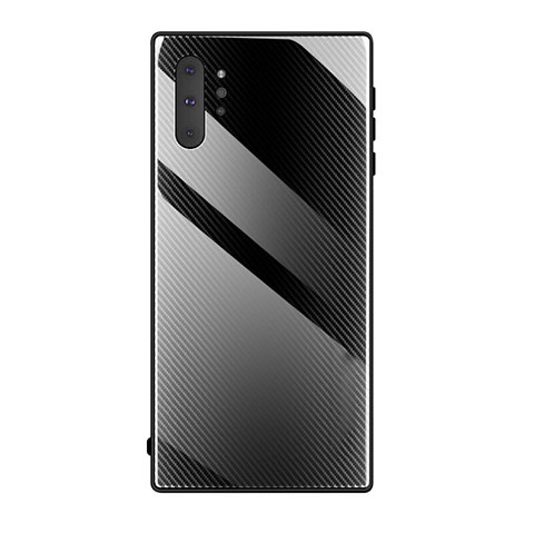 Carcasa Bumper Funda Silicona Espejo T02 para Samsung Galaxy Note 10 Plus 5G Negro