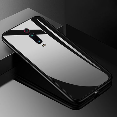 Carcasa Bumper Funda Silicona Espejo T03 para Xiaomi Mi 9T Pro Negro
