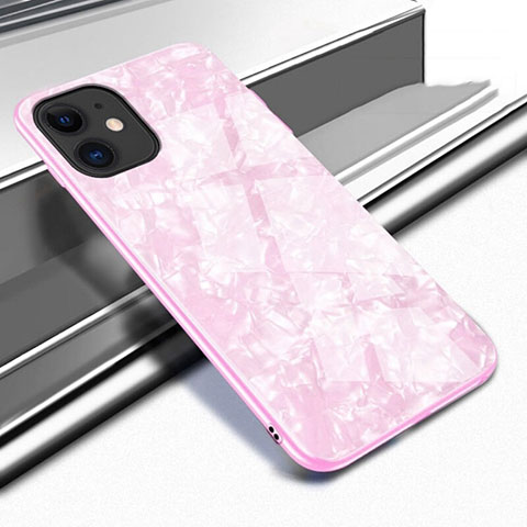 Carcasa Bumper Funda Silicona Espejo T05 para Apple iPhone 11 Rosa
