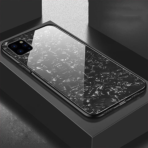 Carcasa Bumper Funda Silicona Espejo T06 para Apple iPhone 11 Pro Negro