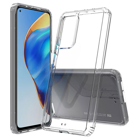 Carcasa Bumper Funda Silicona Transparente 360 Grados ZJ5 para Xiaomi Mi 10T 5G Claro