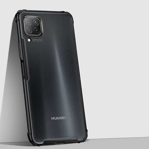 Carcasa Bumper Funda Silicona Transparente Espejo H02 para Huawei Nova 6 SE Negro