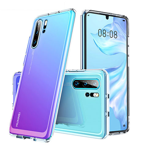 Carcasa Bumper Funda Silicona Transparente Espejo M02 para Huawei P30 Pro Claro