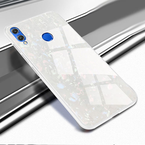Carcasa Bumper Funda Silicona Transparente Espejo M03 para Huawei Honor 8X Blanco