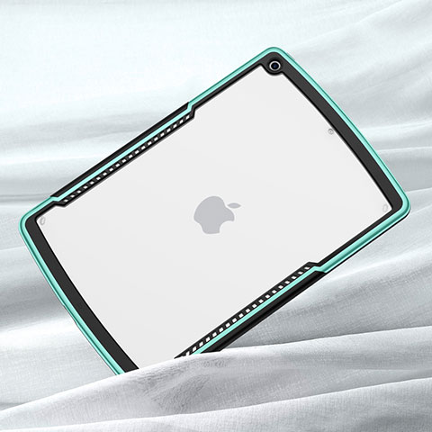 Carcasa Bumper Funda Silicona Transparente Espejo para Apple iPad 10.2 (2020) Verde