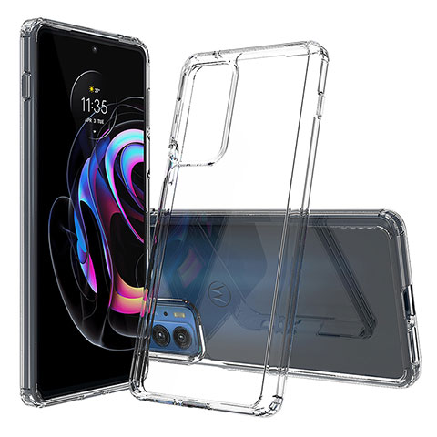 Carcasa Bumper Funda Silicona Transparente Espejo para Motorola Moto Edge S Pro 5G Claro