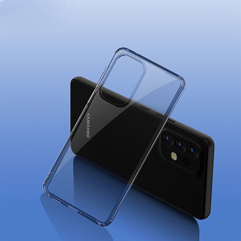 Carcasa Bumper Funda Silicona Transparente Espejo WL2 para Samsung Galaxy A33 5G Gris