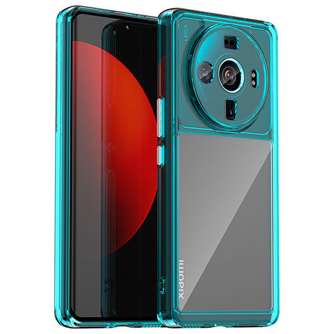 Carcasa Bumper Funda Silicona Transparente M01 para Xiaomi Mi 12 Ultra 5G Verde