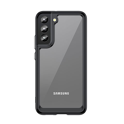 Carcasa Bumper Funda Silicona Transparente M03 para Samsung Galaxy S21 FE 5G Negro