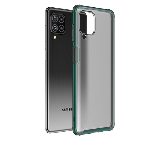 Carcasa Bumper Funda Silicona Transparente para Samsung Galaxy F62 5G Verde