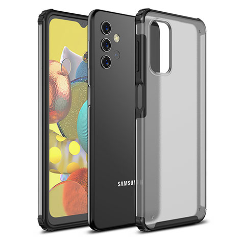 Carcasa Bumper Funda Silicona Transparente WL1 para Samsung Galaxy A32 5G Negro