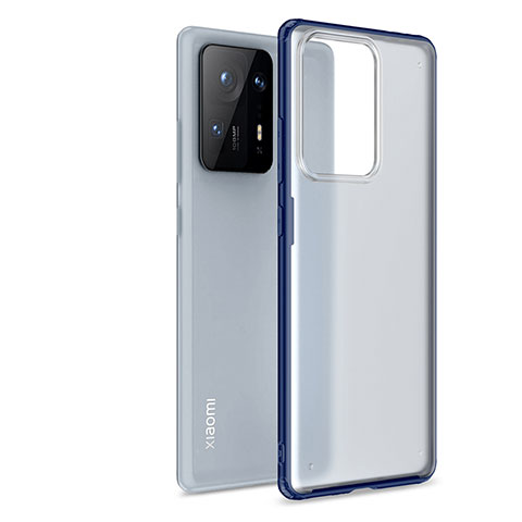 Carcasa Bumper Funda Silicona Transparente WL1 para Xiaomi Mi Mix 4 5G Azul