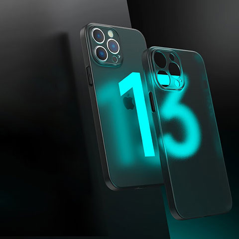 Carcasa Bumper Funda Silicona Transparente WT1 para Apple iPhone 13 Pro Negro