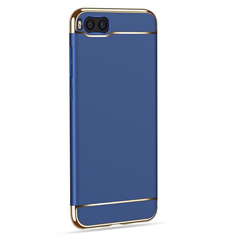 Carcasa Bumper Lujo Marco de Metal y Plastico para Xiaomi Mi Note 3 Azul