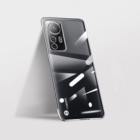 Carcasa Dura Cristal Plastico Funda Rigida Transparente H01 para Xiaomi Mi 12S 5G Plata